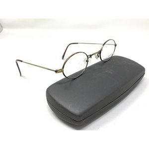 Mario Martinelli Demolens Eyeglasses Antique Gold Tortoise M.M 873 42 [] 18 145